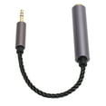 thumbnail image 1 of 1/4 Inch To 1/8 Inch Adapter Cable, Clear Sound Plug and Play 6.35mm Female To 3.5mm Male Adapter Cable  for Pianos for Laptops for Amplifiers, 1 of 7
