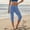 *Blue, variant on ClodeEU Women's Elastic Waist Jogger Pants with Pockets ,Loose Fit Casual Yoga Capri Sweatpants Beige,Women's Plus L