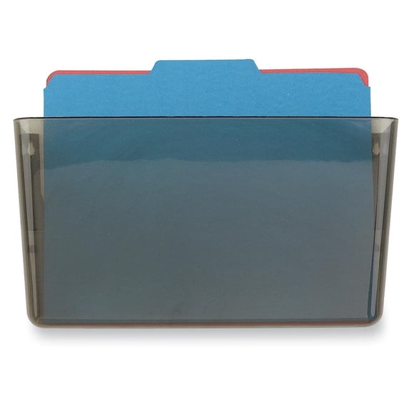 Archivo de pared Officemate 21431, tamaño carta, 33 x 10,5 x 18 cm, color ahumado