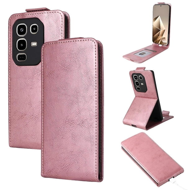 For Infinix Note 50 Pro 4G Note 50 4G Stand Case Magnetic Clasp Vertical Flip Leather Phone Cover wi
