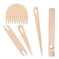 thumbnail image 3 of Weaving Loom Tool DIY Weaving Tool for Tapestry Tapestry Wall Hanging 5 Pieces, 3 of 10