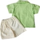 thumbnail image 2 of Guayabera para Bebé Pañalero con Short, Conjunto Mexicano de 2 Piezas para Niño, Guayabera Infantil de Manga Corta, 2 of 3