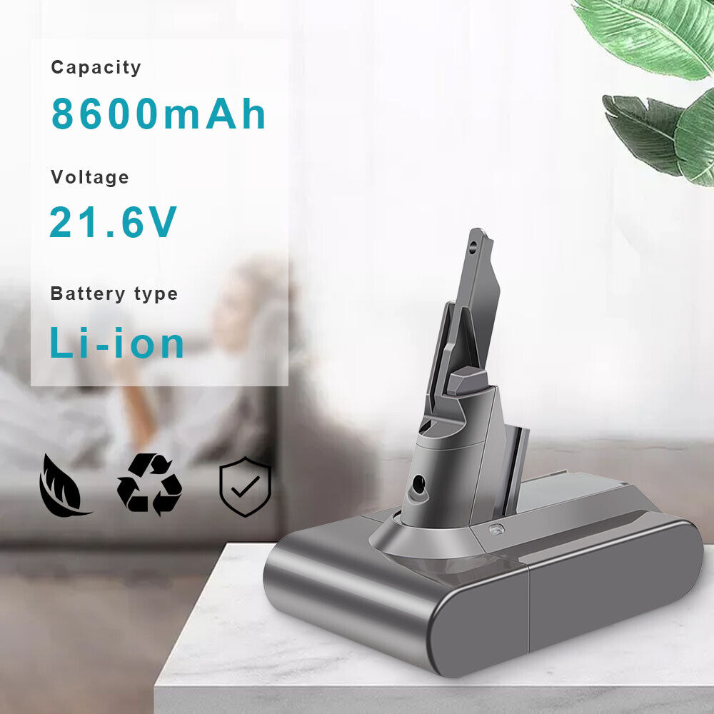 Batteria Sostitutiva V7 Per Aspirapolvere Dyson V7 | 6000 MAh | Compatibile Con Serie V7 Absolute Animal Fluffy Trigger