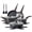 13pcs Black, variant on SENSARTE 13-Piece Ceramic Pots and Pans Set, White Nonstick Cookware Set, Healthy Kitchen Cooking Sets with Stay-Cool Handles, Induction Compatible, Stackable
