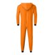 thumbnail image 3 of Family Halloween Pjs Matching Sets Cute Ghosts Printed Long Sleeve One-Piece Hooded Jumpsuit Winter Jumpsuit with Pockets, 3 of 3