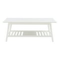 thumbnail image 4 of Linon Samantha Wood Coffee Table in White, 4 of 16