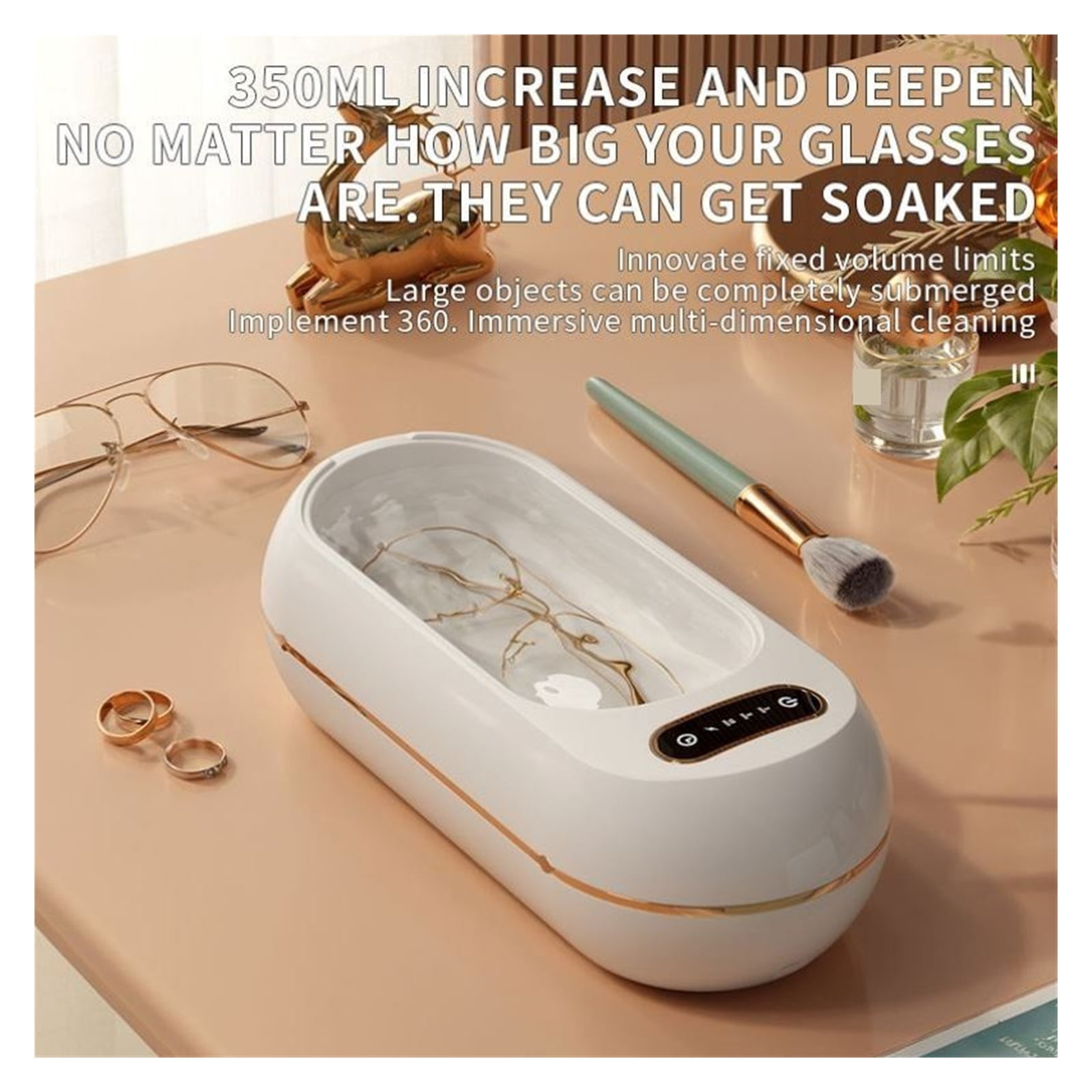 Multi-Function Electric Braces Box Invisible Retainer Denture Cleaning Machine Jewelry Cleaner
