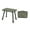 ArmyGreen, variant on Aluminum Alloys Folding Small Chair Small Table for Camping Picnics Practical 2 in 1 Folding Table Stool Outdoor Camping
