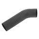 thumbnail image 1 of Unique Bargains 2.01″ OD 45° Codo de mandril 6 pulgadas Longitud T201 Tubería de escape Granallado L Tubería extendida para soldadura Pasamanos de escaleras HVAC Negro, 1 of 7