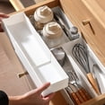 thumbnail image 3 of Organizador de Gabinetes Extraíble, Organizador de Canastas Deslizantes para Gabinetes de Cocina, Divisores de Cajones Retráctiles, Caja de Almacenamiento Rectangular, 3 of 5