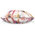 thumbnail image 2 of Floral Seamless Pattern Velvet Plush Throw Pillow Cushion Case Cover - 18" x 18" - Invisible Zipper Home Decor Floral for Couch Sofa No Pillow Insert, 2 of 5
