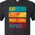 thumbnail image 4 of Inktastic Eat Sleep Mah Jong Repeat T-Shirt, 4 of 5