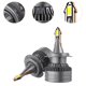 thumbnail image 2 of Bombilla para delanteros de coche, luz antiniebla LED para coche, 35 W, accesorios para coche, resistente al agua, reemplaza las bombillas de luz alta y baja para una fácil instalación, 2 of 4