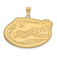 thumbnail image 1 of Solid 14k Yellow Gold Official University of Florida XL Extra Large Big Pendant Charm - 32mm x 40mm, 1 of 3