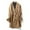 Khaki, variant on Mens Casual Long Trench Coat Single Or Double Breasted Pea Coat Warm Winter Overcoat with Pockets sale