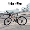 thumbnail image 4 of 2pcs Reflective Mountain Bike Fenders Front Rear Bicycle Mud Guards (Black), 4 of 8