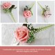thumbnail image 4 of unbranded 2Ud Corsage Decorativo Con Flores Simuladas Rosa Para Eventos Y Accesorios De, 4 of 6