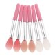thumbnail image 1 of 6 Piezas Cepillos Cosméticos de Belleza Jinwen Cabeza de Silicona Bálsamo Labial de Aceite Herramientas de Aplicación de Maquillaje Juego de pinceles de silicona para labios, 1 of 8