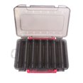 thumbnail image 1 of Toystoory Caja de señuelos de pesca con mango de doble cara, caja de recolección de cebo, cajas de almacenamiento, organizador de suministros, Pescar Negro, 1 of 6