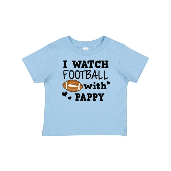Inktastic I Watch Football with My Pappy Boys Baby T-Shirt