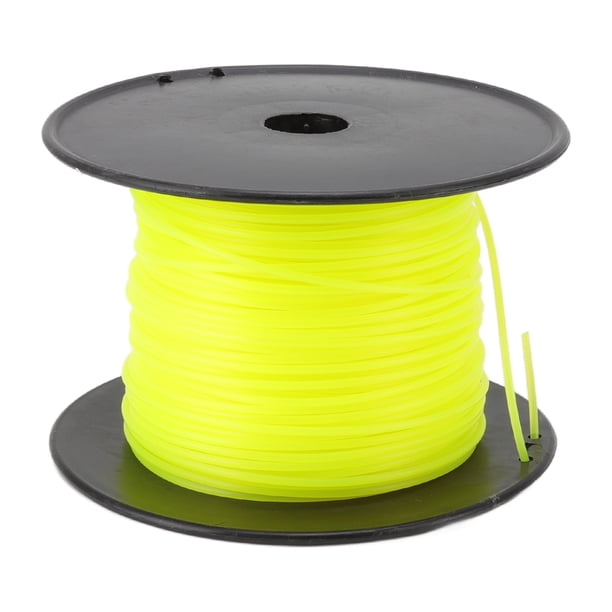 Hilo de Desbrozadora, Carrete de Hilo de Desbrozadora de Césped de Nailon de 3 mm, Hilo para Devorar Malas Hierbas, Hilo Redondo para Corte de Césped de Jardín