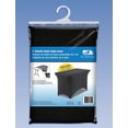 thumbnail image 4 of Black Stretch Fabric Table Cover, 4', 4 of 4