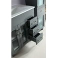 thumbnail image 2 of 32 Inch Single Sink Bathroom Vanity Grey Cabinet With Ceramic Basin Countertop - Laviva, 2 of 3