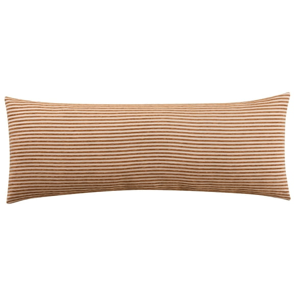 Mainstays 14" x 36" Brown Yarn Dyed Stripe Lumbar Decorative Pillow