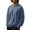 08#Navy, variant on Men's Solid Color Crewneck Sweatshirt Casual Thermal Long Sleeve Pullover Fall Winter Warm Fashion Tops Light Gray M