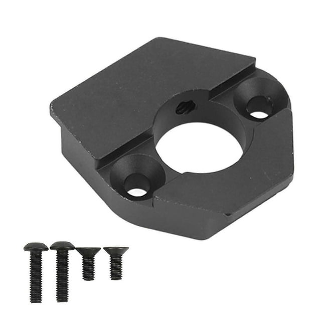 Sliding Motor Mount Plate Aluminum Alloy for ARRMA 1/7 1/8 RC Car Accessories Parts Black