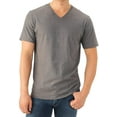 thumbnail image 4 of Fruit of the Loom Select Men's V-Neck T-Shirts Classic Fit Wicks Moisture Tagless Random 6-Pack, 4 of 7