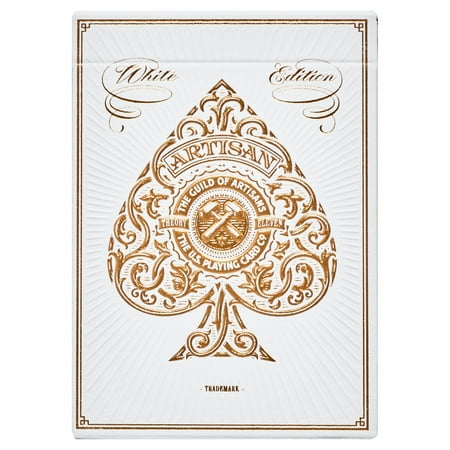 UPC: 0702921431818 | theory11 Artisan Playing Cards (White)