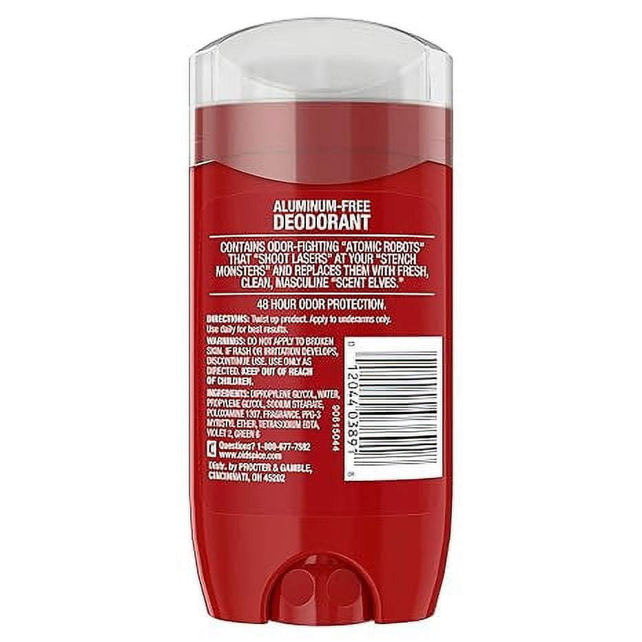 Old Spice Deodorant for Men Pure Sport Scent High Endurance 3 Ounce (Pack of 3)