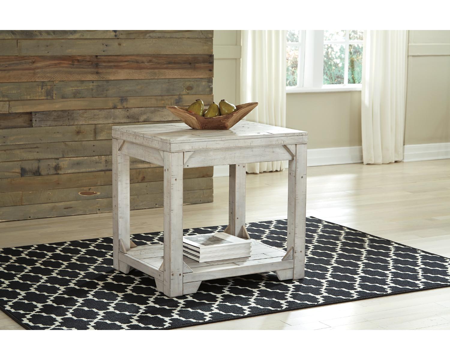 Signature Design by Ashley Fregine Rectangular End Table