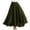 Army Green A, variant on Women'S Vintage Stretch High Waist A-Line Long Skirts With Pockets Clearance Sale Women Casual Summer Large Solid Elastic Waist Flax A-line Ankle Skirt Camouflage A Free Size