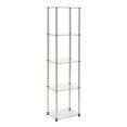 thumbnail image 2 of Convenience Concepts Designs2Go 4 Shelf Glass Tower, 2 of 2