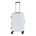 thumbnail image 5 of Rae Dunn 3 Piece Expandable Rolling Luggage Set in White, 5 of 6
