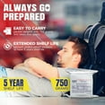 thumbnail image 2 of S.O.S. Food Lab Emergency Food Rations 3600 Calorie Survival Food Bar, 3-Day/72-Hour Emergency Supply, 5-Year Shelf Life, Ready-to-Eat Meal, 2 of 5