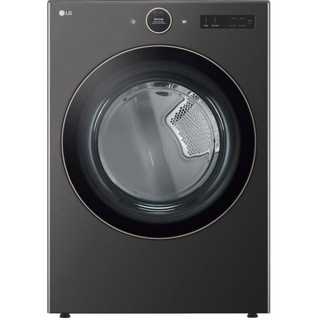 LG DLGX6501B 7.4 Cu. Ft. Black Steel Front Load Smart Gas Dryer
