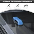 thumbnail image 3 of JL Engine Hood Hinge Cover Decoration Cover Stickers Rec Exterior Accessories for Jeep Wrangler JL 2018 (Chrome), 3 of 6