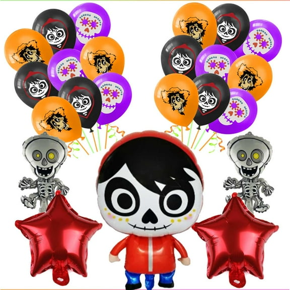 COCO Dream Balloons Party Supplies Decor Set Decorations Kit Fans Birthday