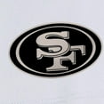 thumbnail image 2 of Women's Antigua White San Francisco 49ers  Brushed Carbon Chip Skort, 2 of 2