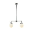 thumbnail image 4 of Innovations Lighting 209-6 Beacon Beacon 2 Light 23" Wide Linear Chandelier - Polished, 4 of 5