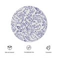 thumbnail image 3 of Eveokoki Colorful Tablecloth Round 60 Inches Tablecloth Waterproof Polyester Washable Table Cover with Wildflower Design Table Cloth for Kitchen Dining Room Picnic Patio Party, 3 of 5