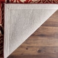 thumbnail image 4 of SAFAVIEH Martha Stewart French Painted Avignon Geometric Wool Area Rug, Vermillion, 4'x6', 4 of 6