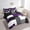 Grey Purple, variant on Erosebridal Abstract Plaid Bedding Sets Twin Size,Sqare Rectangle Comforter Sets with Sheets,Geometric Grid Bed in a Bag Twin size,Microfiber Geometry Room Decorative,Reversible,7pcs