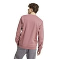 thumbnail image 2 of adidas Men's Essentials Fleece Sweatshirt, Medium Grey Heather/Black, 2 of 4