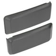 thumbnail image 2 of Front Bumper Guard, Left Right Black Front Bumper Pad Kit Wearproof Antiaging ABS 2pcs Heat Resistant  For Car Modification, 2 of 8