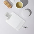 thumbnail image 4 of 10 bolsas vacías recargables para apretar, recipientes para artículos de tocador, bolsas exprimibles para líquidos cosméticos, bolsa transparente a 50ml shamjiam Bolsa comprimible vacía, 4 of 7