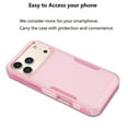 thumbnail image 3 of iPhone 17 Pro Max Case , 2 in 1 Phone Case for iPhone 17 Pro Max 6.9 inch ,Takfox Shockproof Protection Heavy Duty Armor Hard Plastic & Rubber Rugged Full Body Bumper Cover- Rose Gold, 3 of 9